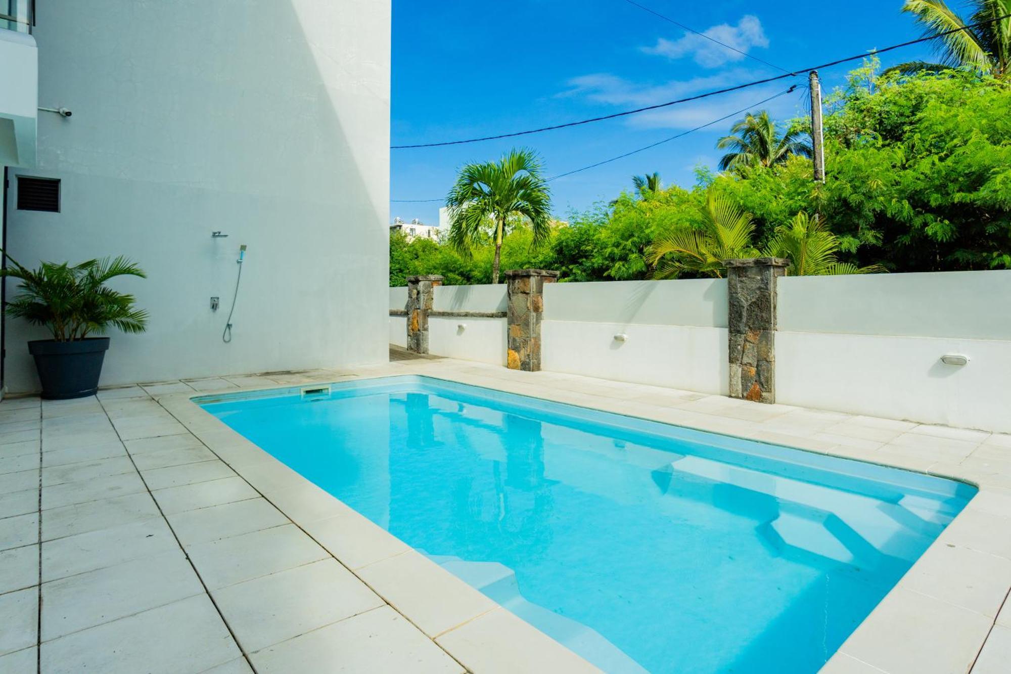 Palm Biche Residence Trou aux Biches Exterior foto